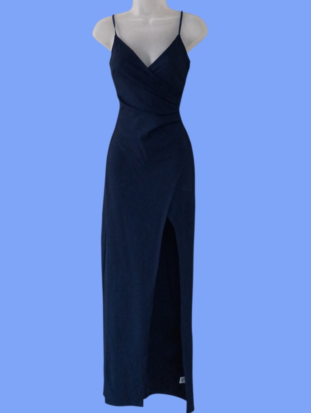 Emerald Sundae Navy Maxi Dress - Size XXS- Prom Dress EUC